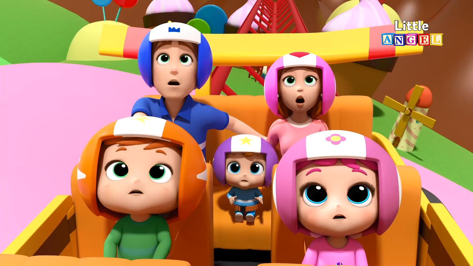 Wheels on the Bus - Rollercoaster Ride