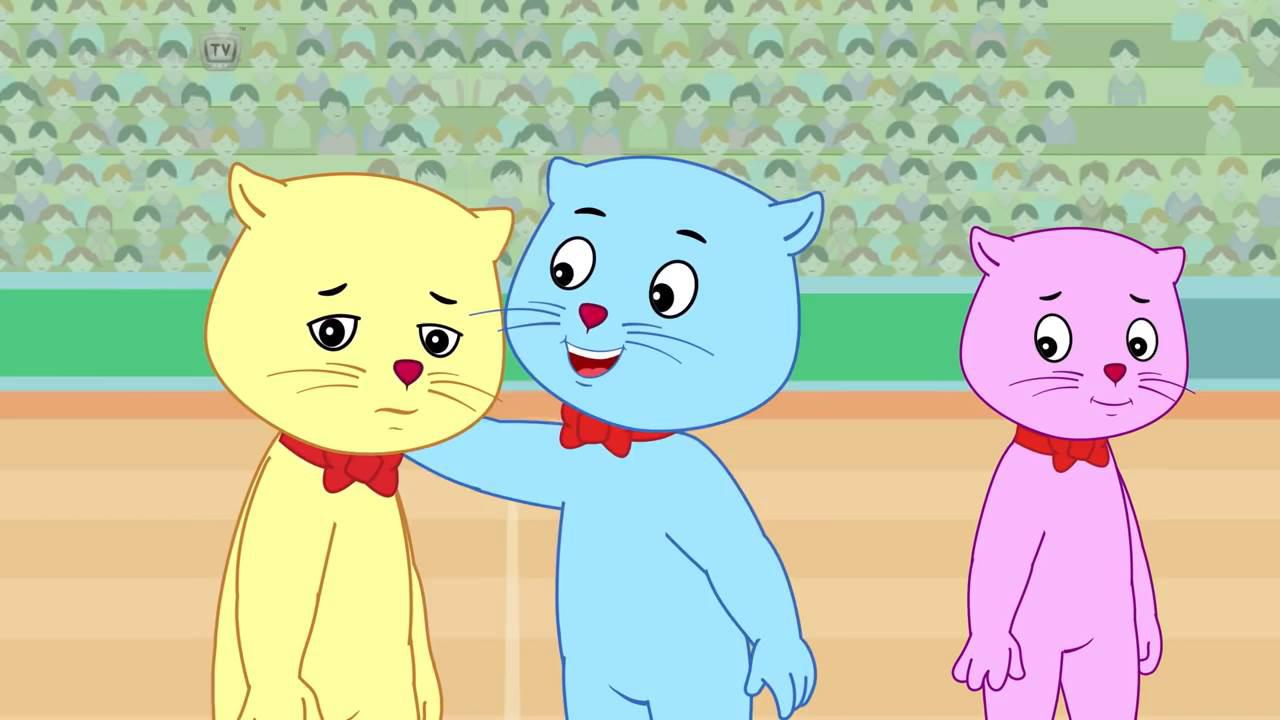 Three Little Kittens Played Games at Rio