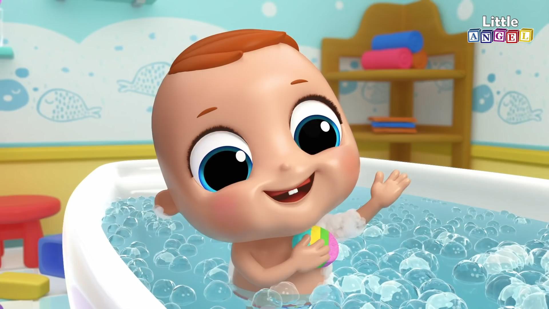 Bath Time Song with Baby John