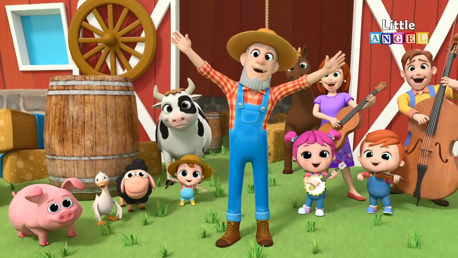 Old MacDonald Had a Farm - Animal Song