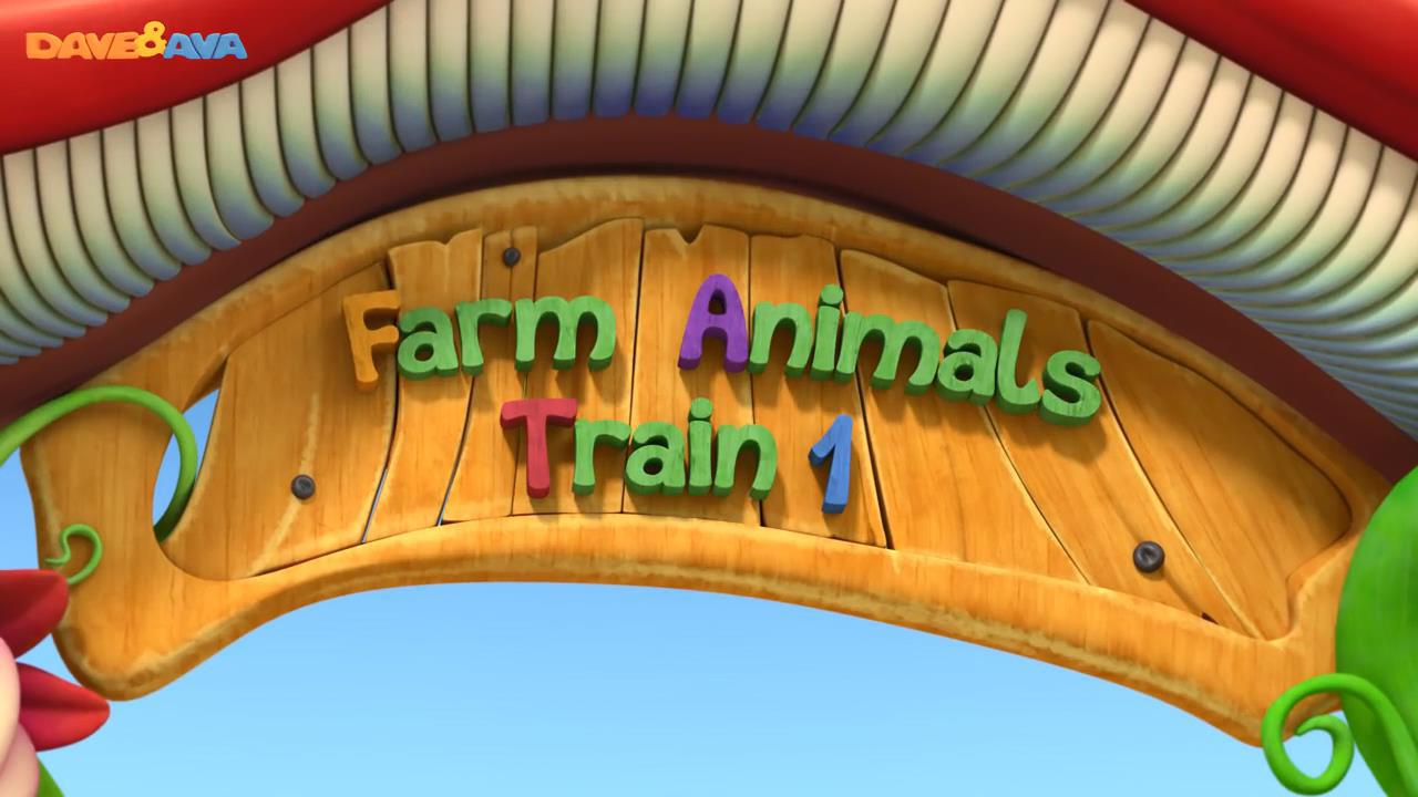 Farm Animals Train