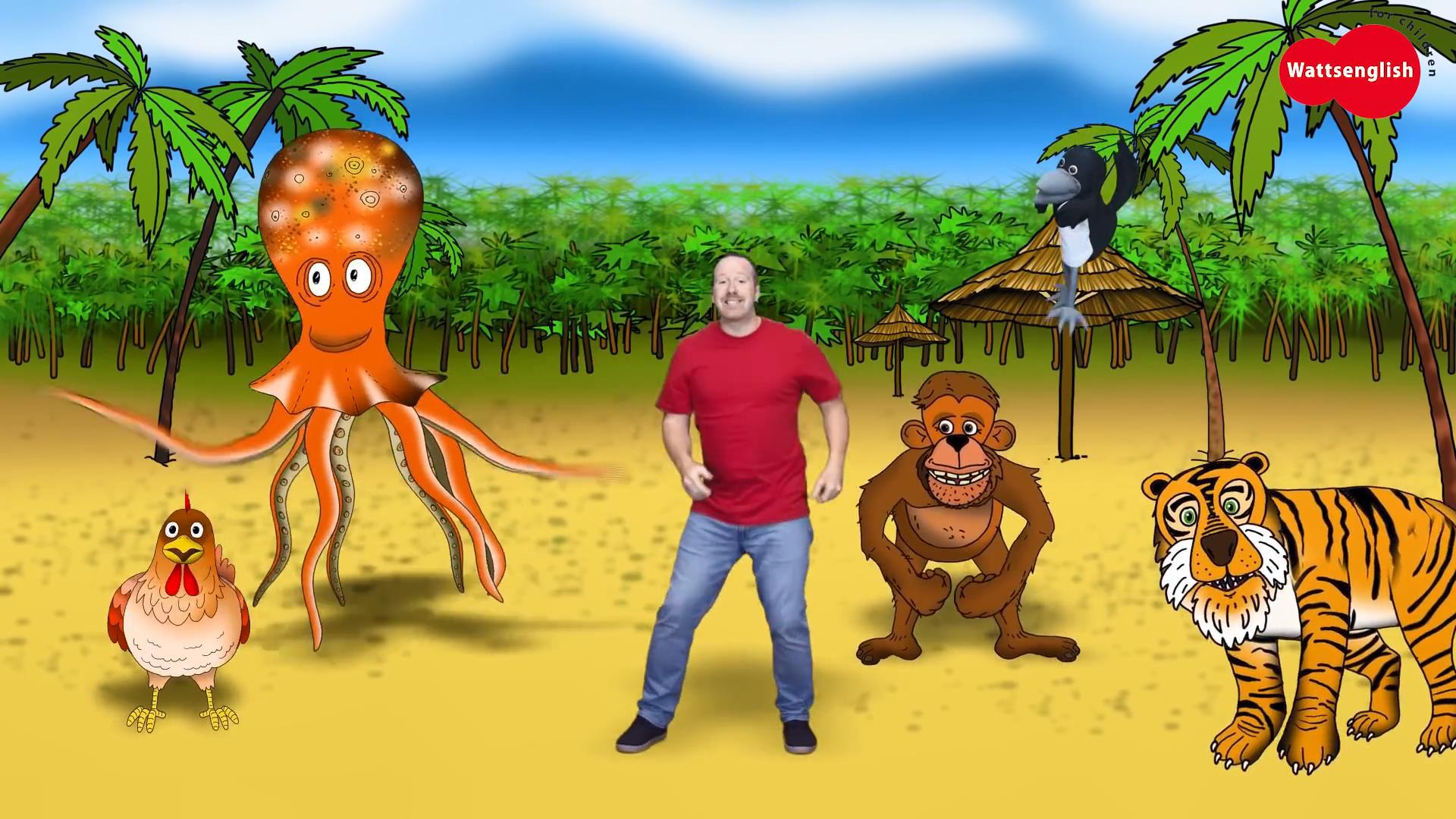 Funky Monkey Dance Story on Free speaking