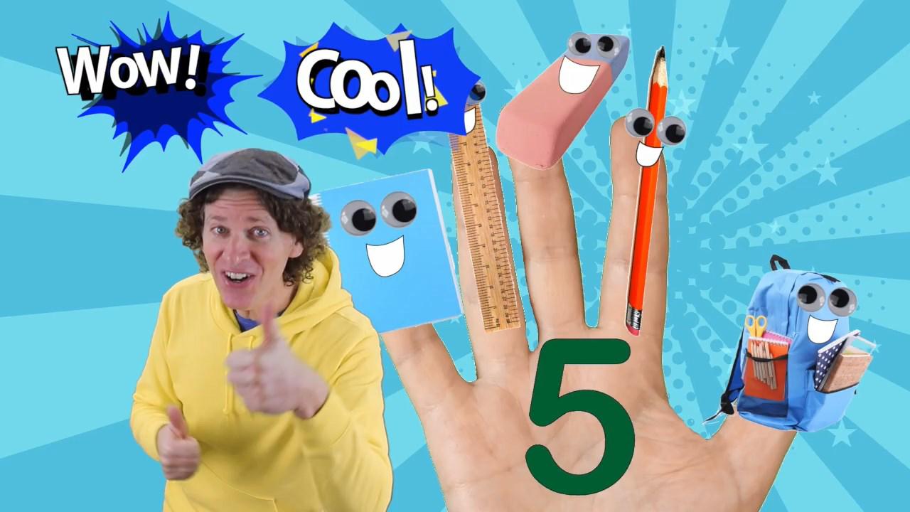 School Supplies (Finger Family Song)