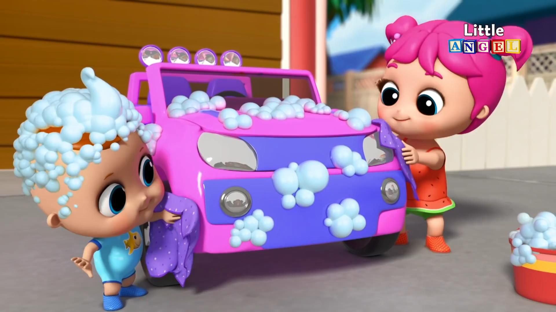 Car Wash Song with Baby John
