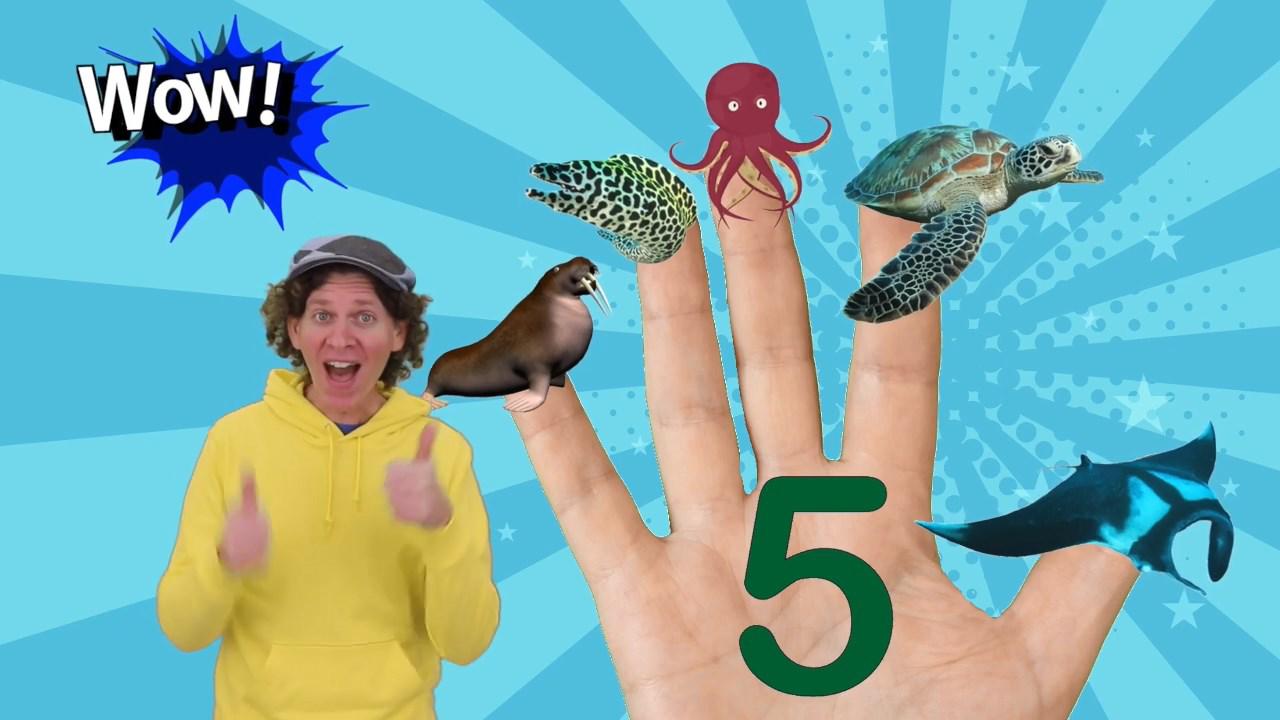 Sea Creatures Part 2 (Finger Family Song)