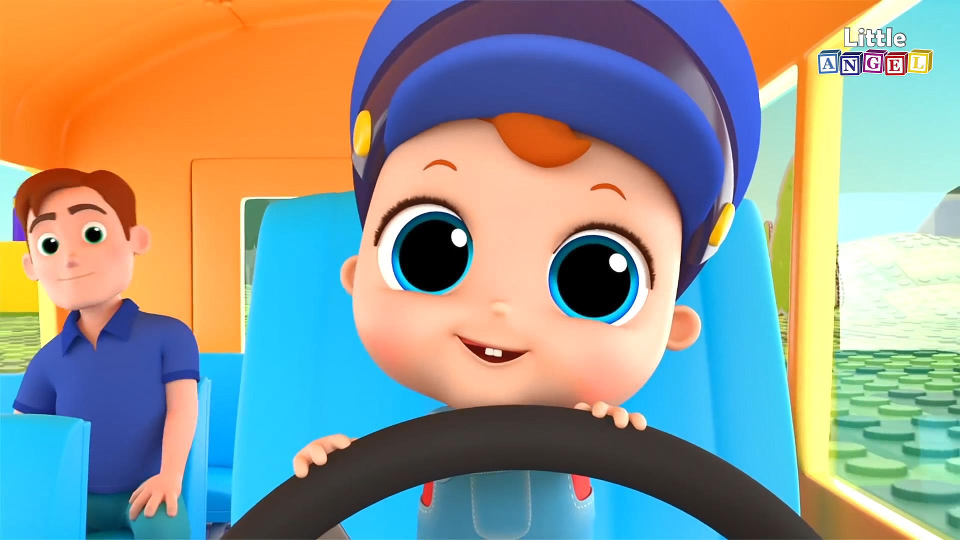 Wheels on the Bus Go Round and Round