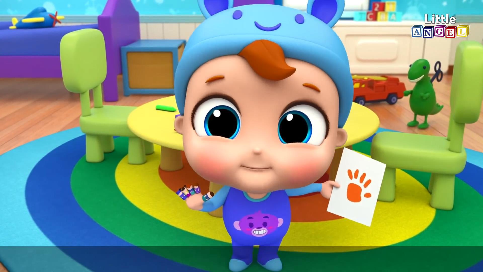 Finger Family - Baby Learns Colors