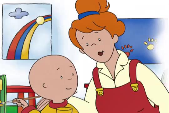 S04E12 - A Present for Mommy - Caillou the Chef - Caillou the Painter