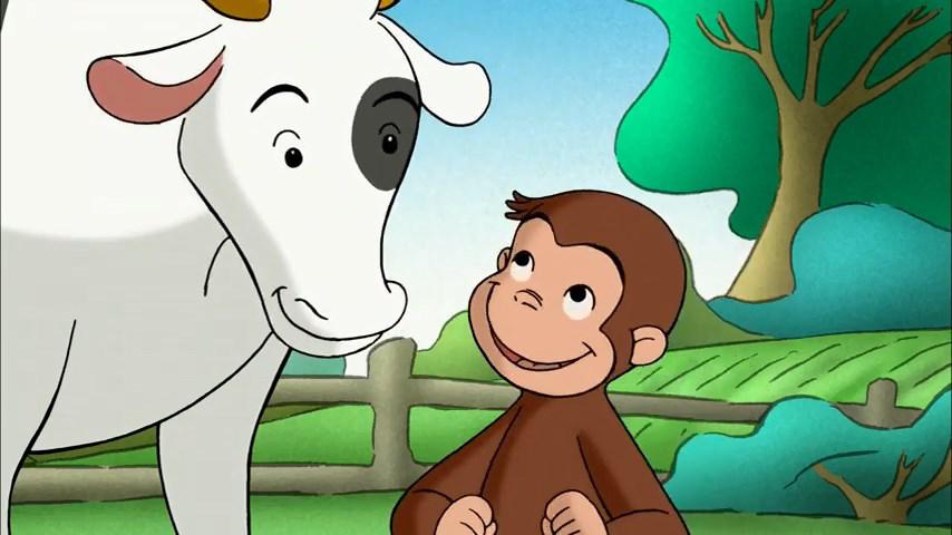 S01E24 - Keep Out Cows - Curious George and the Missing Piece