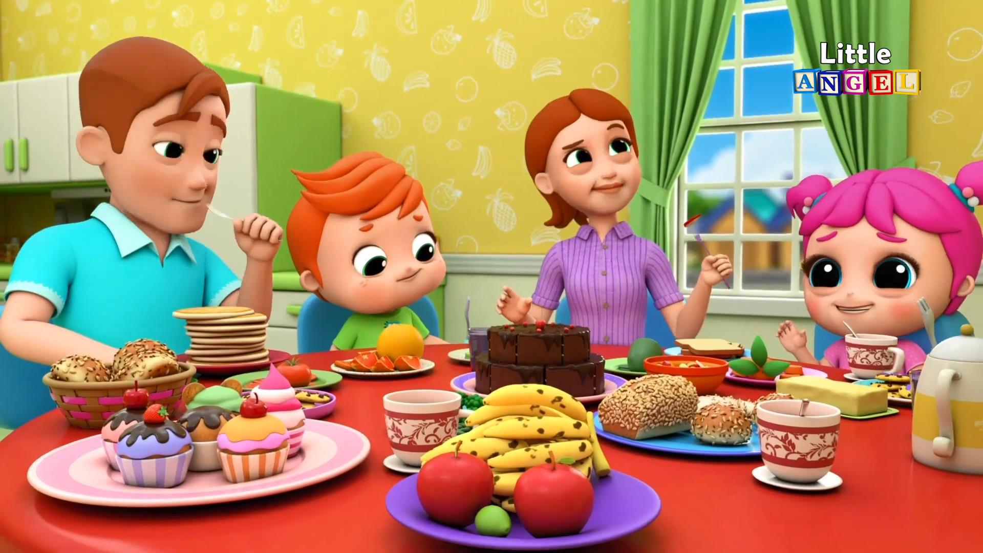 Yum, Yum, Cookies and Vegetables