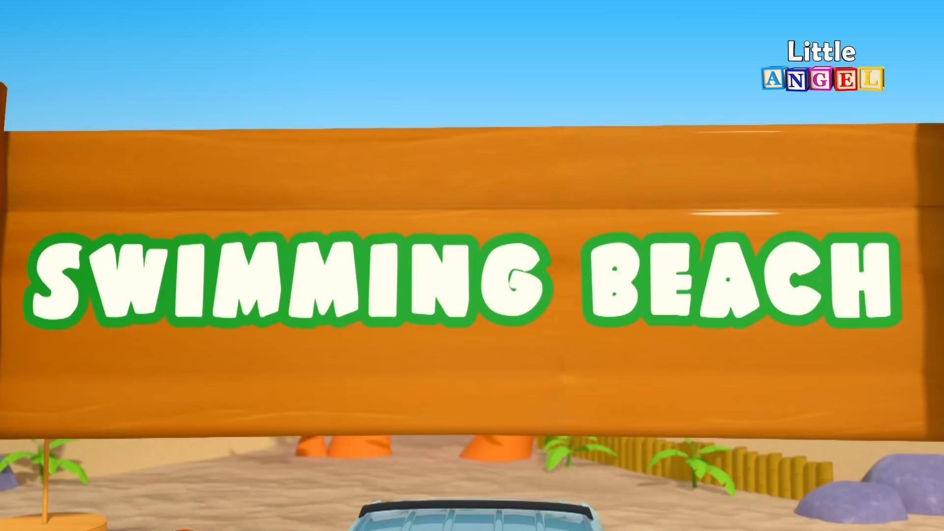 Baby Swimming at the Beach - Beach Song